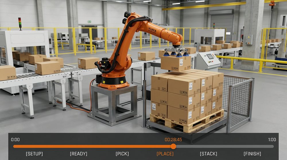 Interaktive Ablaufsimulation für Kundenpräsentationen mit twin