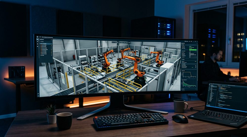 twin im Engineering – Virtuelle Inbetriebnahme