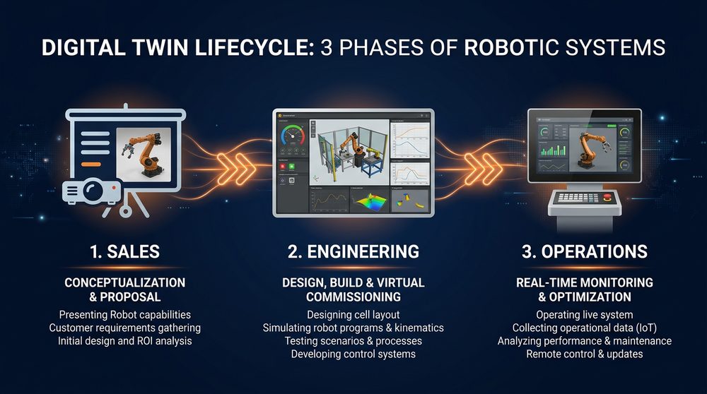 Wiederverwendung des digitalen Zwillings vom Engineering in den Betrieb